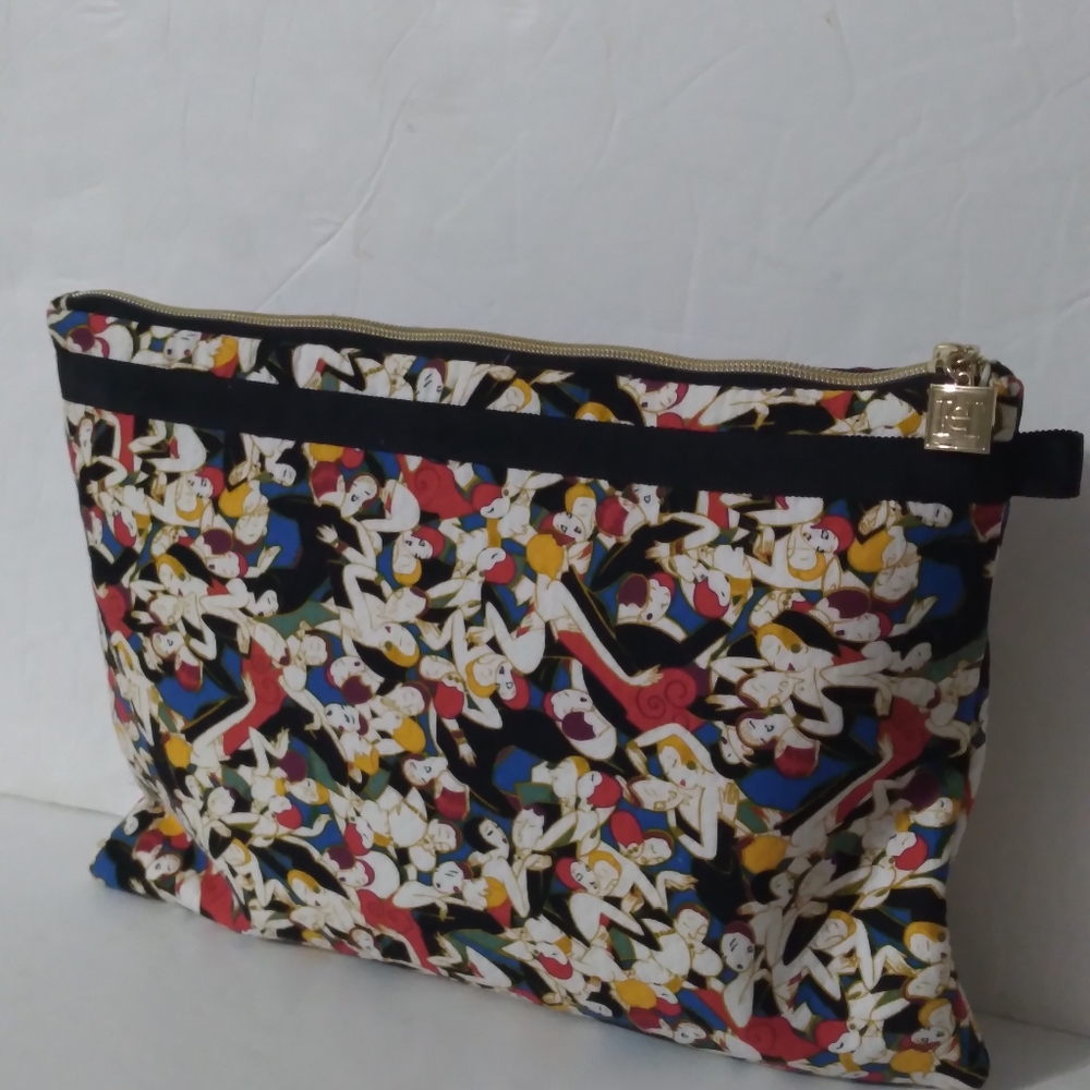 Neimen Marcus Cosmetic Bag multi color